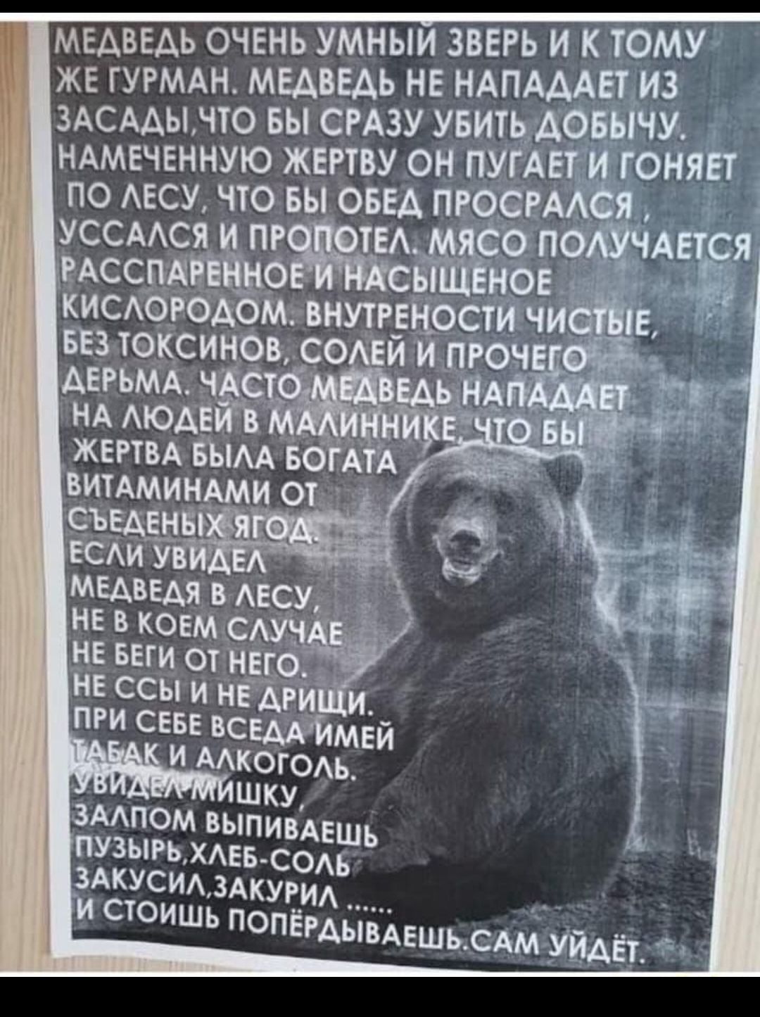 МЕАВЕАЬ ОЧЕНЬ УМНЫИ ЗВЕРЬ И К ТОМУ ЖЕ ГУРМАН МЕАВЕАЬ НЕ НАПАААЕТ ИЗ ЗАСААЫНТО БЫ СРАЗУ УБИТЬАОБЫЧУ НАМЕЧЕННУЮ жертву он ПУГАЕТ и гоняет по АЕСУ что вы оввд проем уссмся и со поіУЧАЕт9я вАсспАРЁЙЪю ы ное Ё ЧЁ КИСОРОАОМ ВНУТРЁііОСТИ ЧИЁ _ ш змпом выпи пузырь ХАЕБ с _здкусиА ЗАкур и стои ишь по ИА