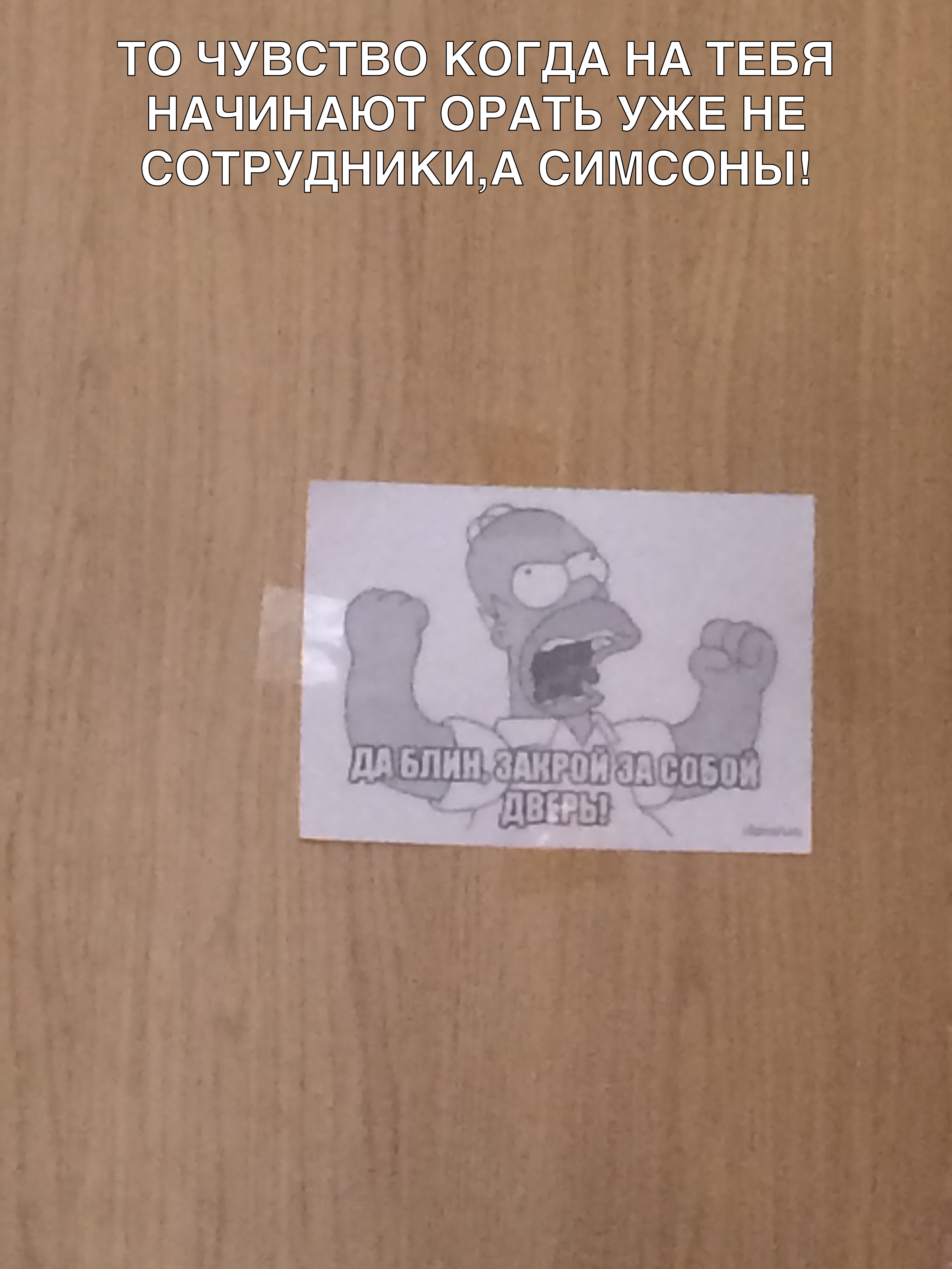 ТО ЧУВСТВО КОГДА НА ТЕБЯ НАЧИНАЮТ ОРАТЬ УЖЕ НЕ СОТРУДНИКИА СИМСОНЫ