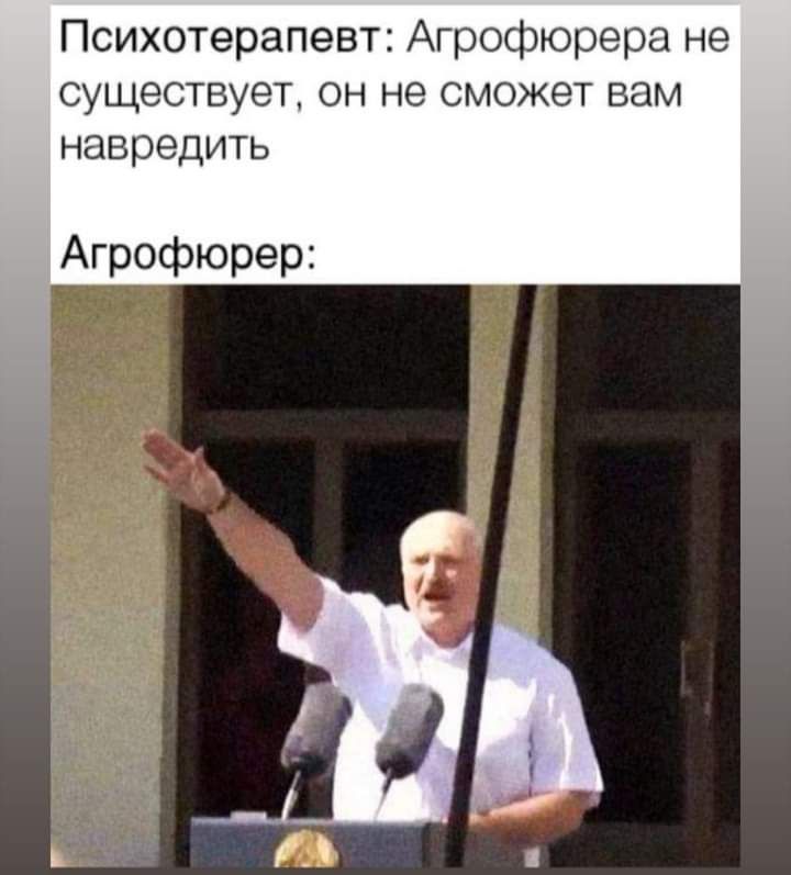 Психотерапевт Агрофюрера не существует он не сможет вам навредить Агрофюрер