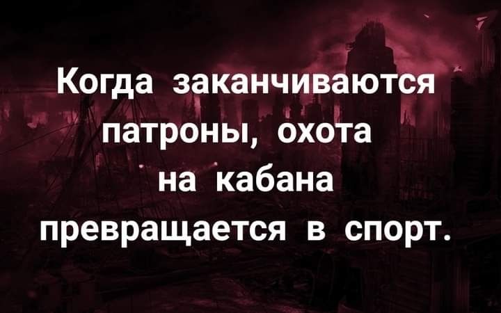 Когда заканчиваю Ы патроны охогаг на кабана превращается в спорт