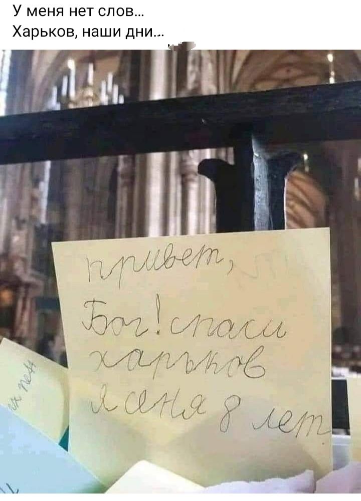 У меня нет слов Харьков наши дни