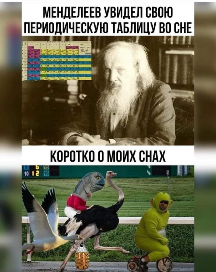МЕНДЕЛЕЕВ УВИДЕЛ СВПЮ ПЕРИПДИЧЕСКУЮ ТАБЛИЦУ 80 ВНЕ
