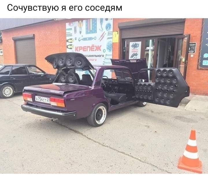 Сочувствую я его соседям