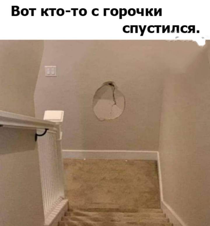 ВОТ КТО ТО С ГОРОЧКИ СПУСТИПСЯ