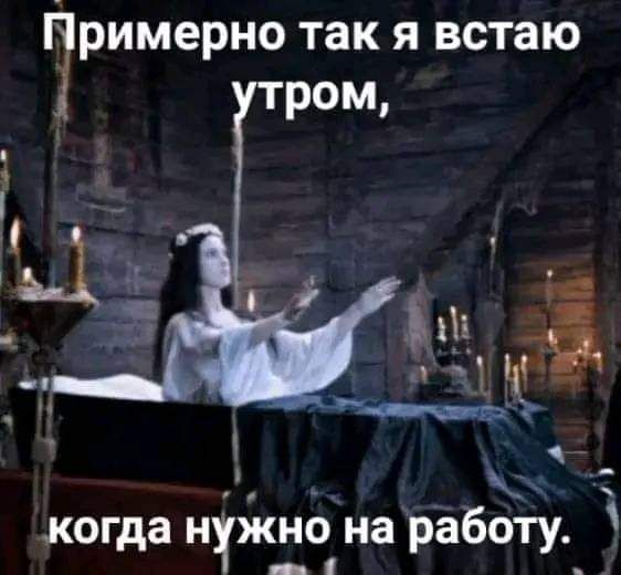 римерно так я встаю тром ща _ когда нчікно на раббдгу