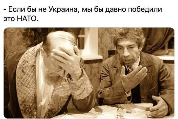 Если бы не Украина мы бы давно победили это НАТО