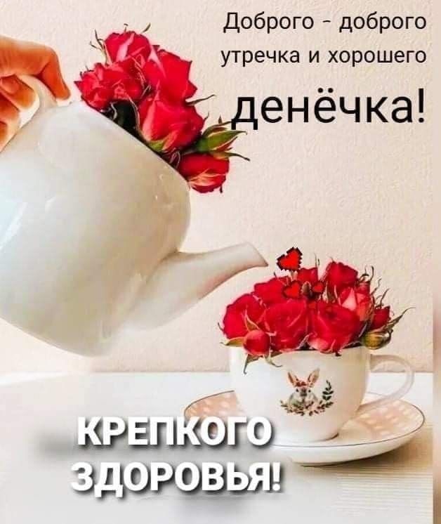 доброго доброго утречка и хорошего енёчка