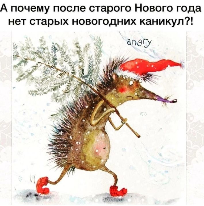 А почему после старого Нового года нет старых новогодних каникул