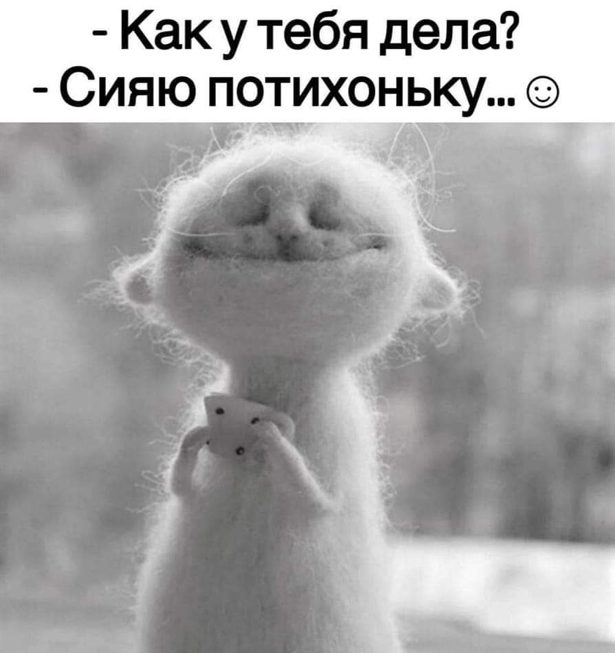 Как у тебя дела Сияюпотихоньку _