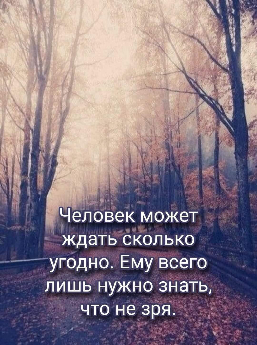 _Человек может ждать сколько угодно Ему всего лишь нужно знать д что не зря