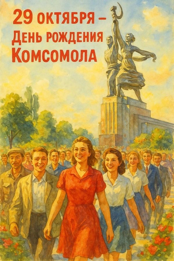 29 октября - День рождения Комсомола