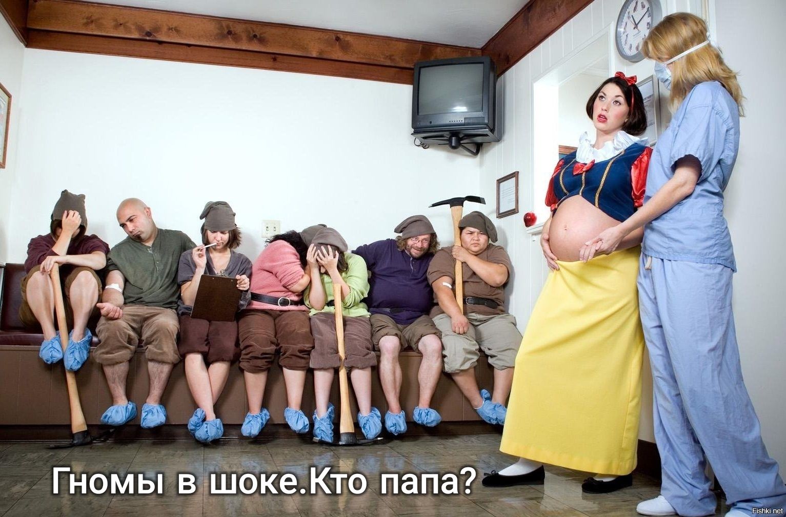 Гномы вшокеКтРо Папа