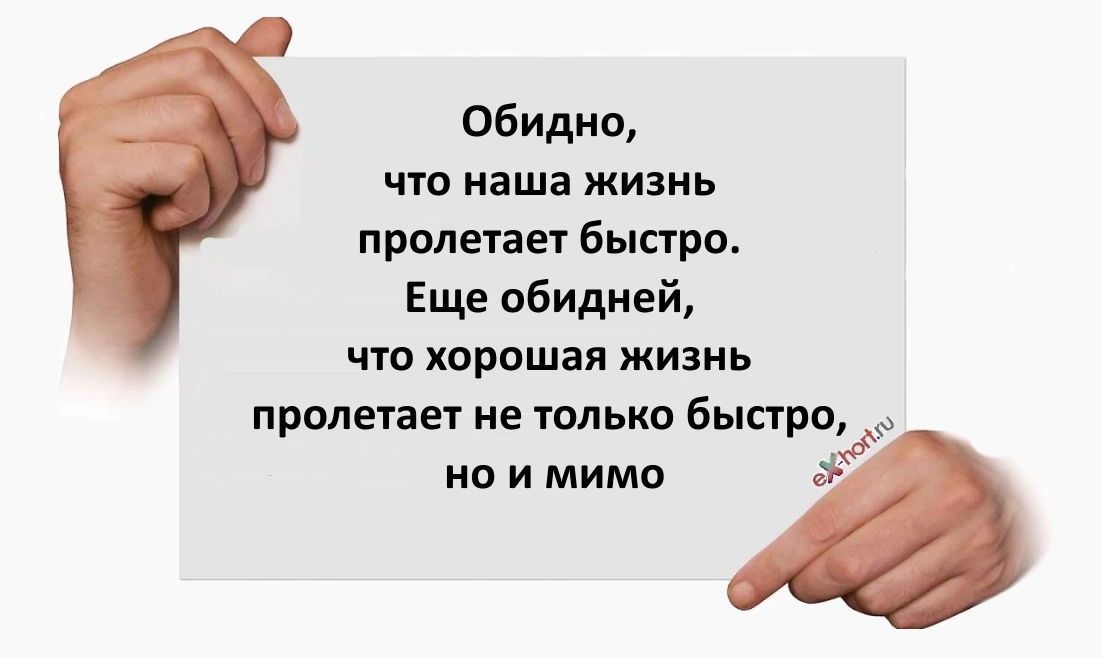Обидно что наша жизнь пролегает Быстро Еще пбидией что хорошая жизнь прилетят не только быстро но и мимо 1