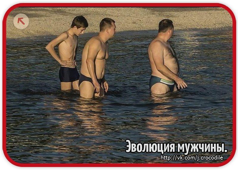 Эволюция мужчины А