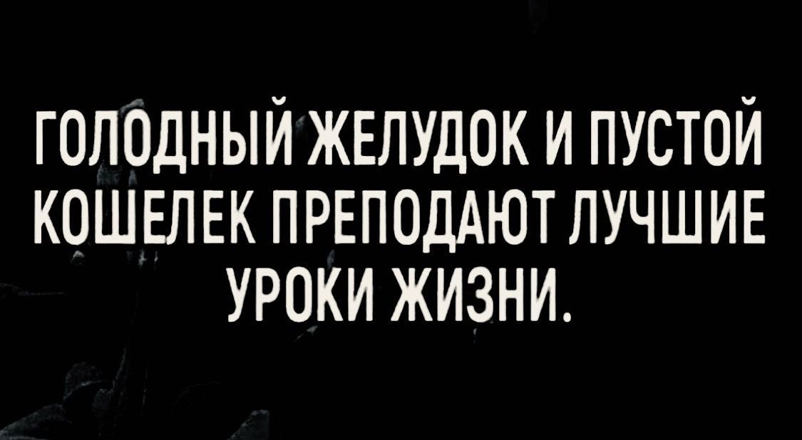голодный ЖЕЛУДОК и пустой кошвлвкпрвподдютлучшин уроки жизни