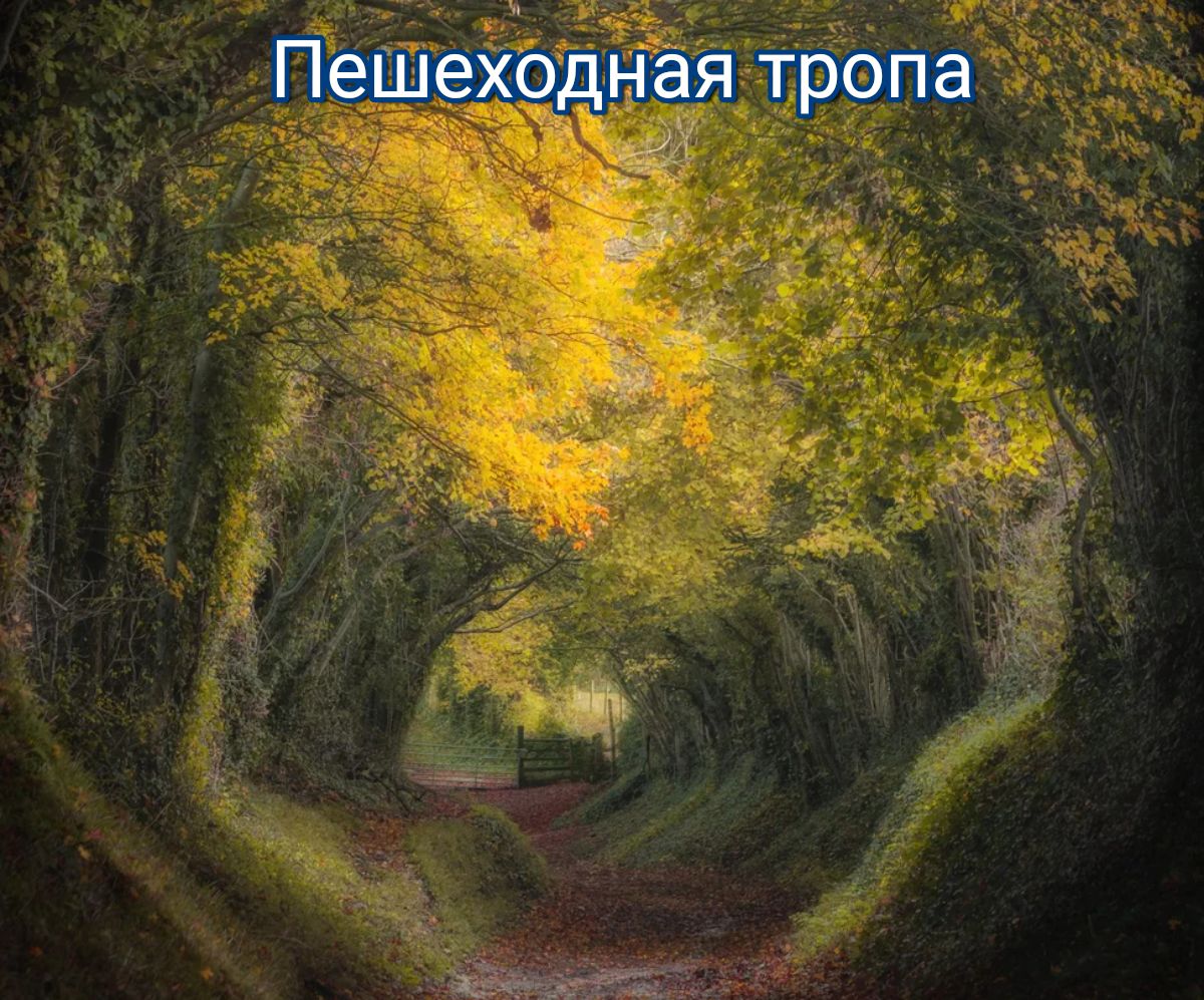 Пешеходная тропа