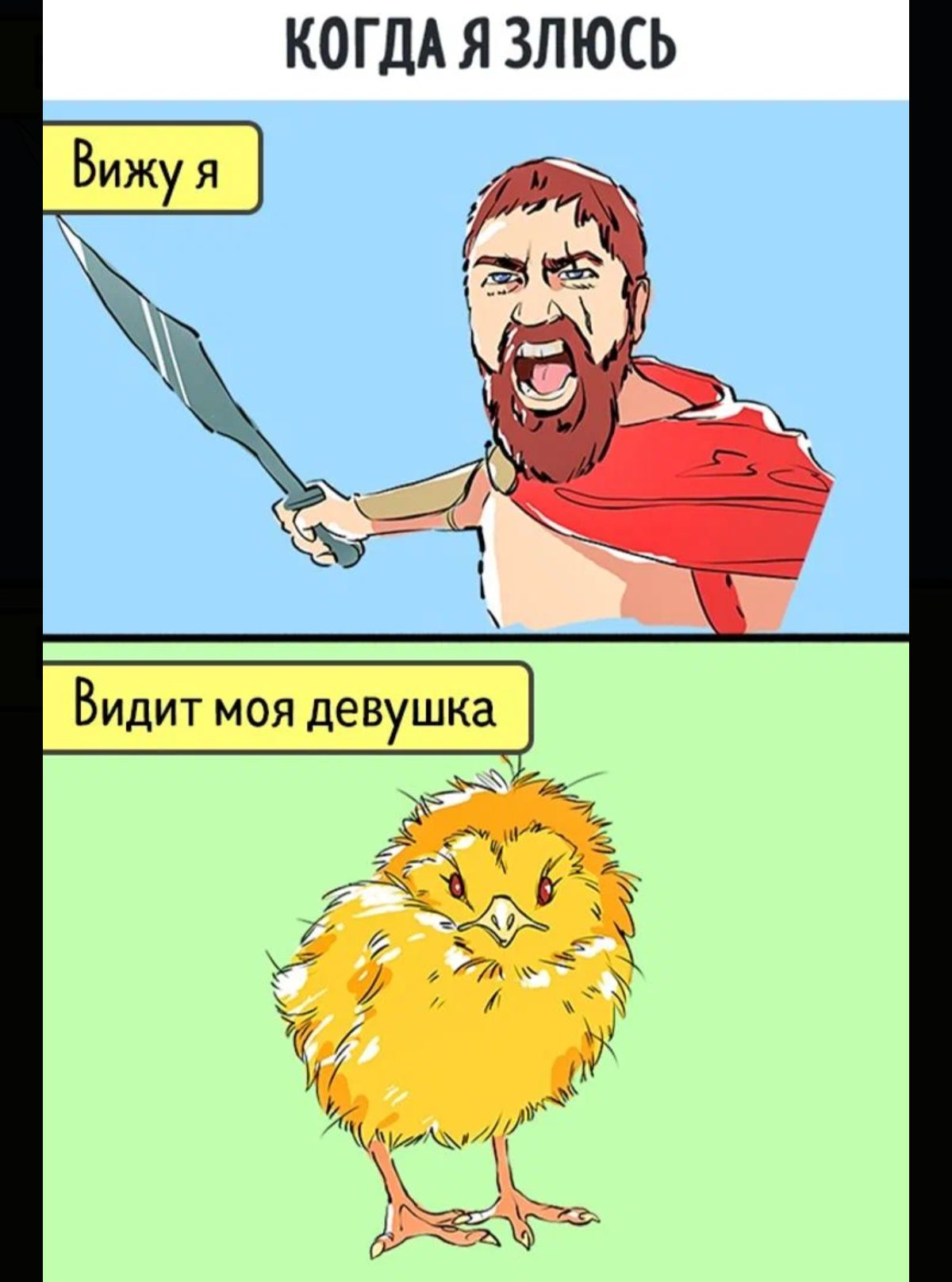 КОГДА Я ЗЛЮСЬ