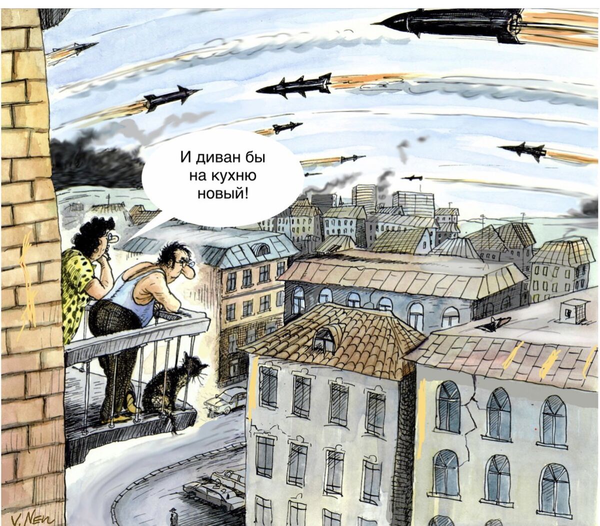 и диван бы а кухню