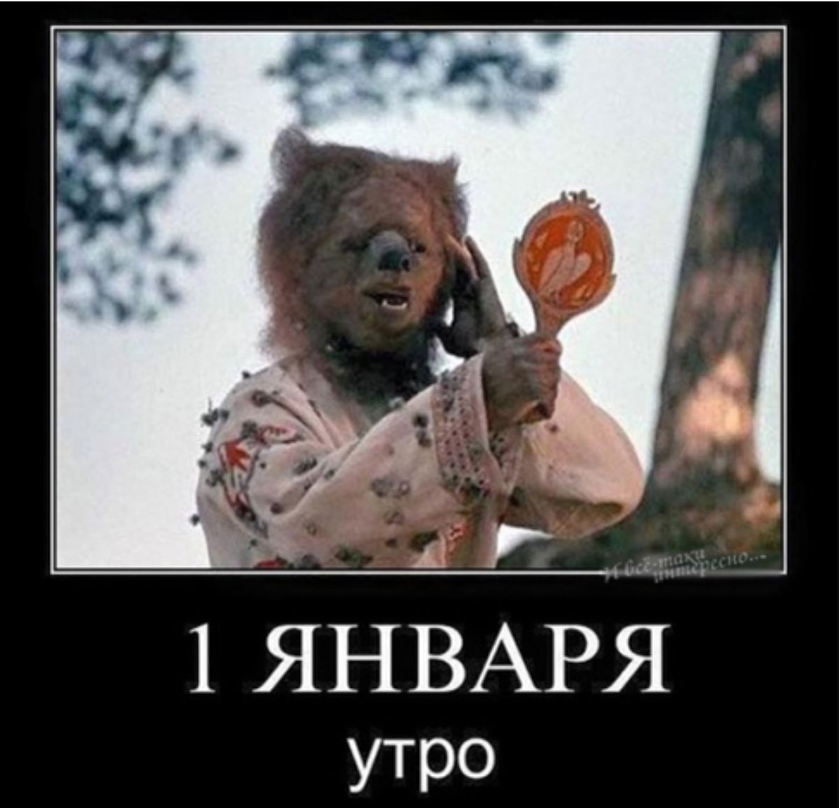 1 ЯНВАРЯ утро