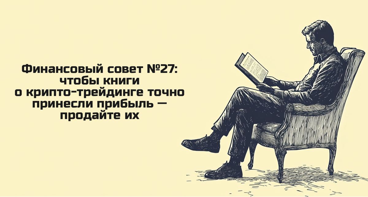 Финансовый совет 27 чтобы книги о крипто трейдинге точно принесли прибыль продайте их