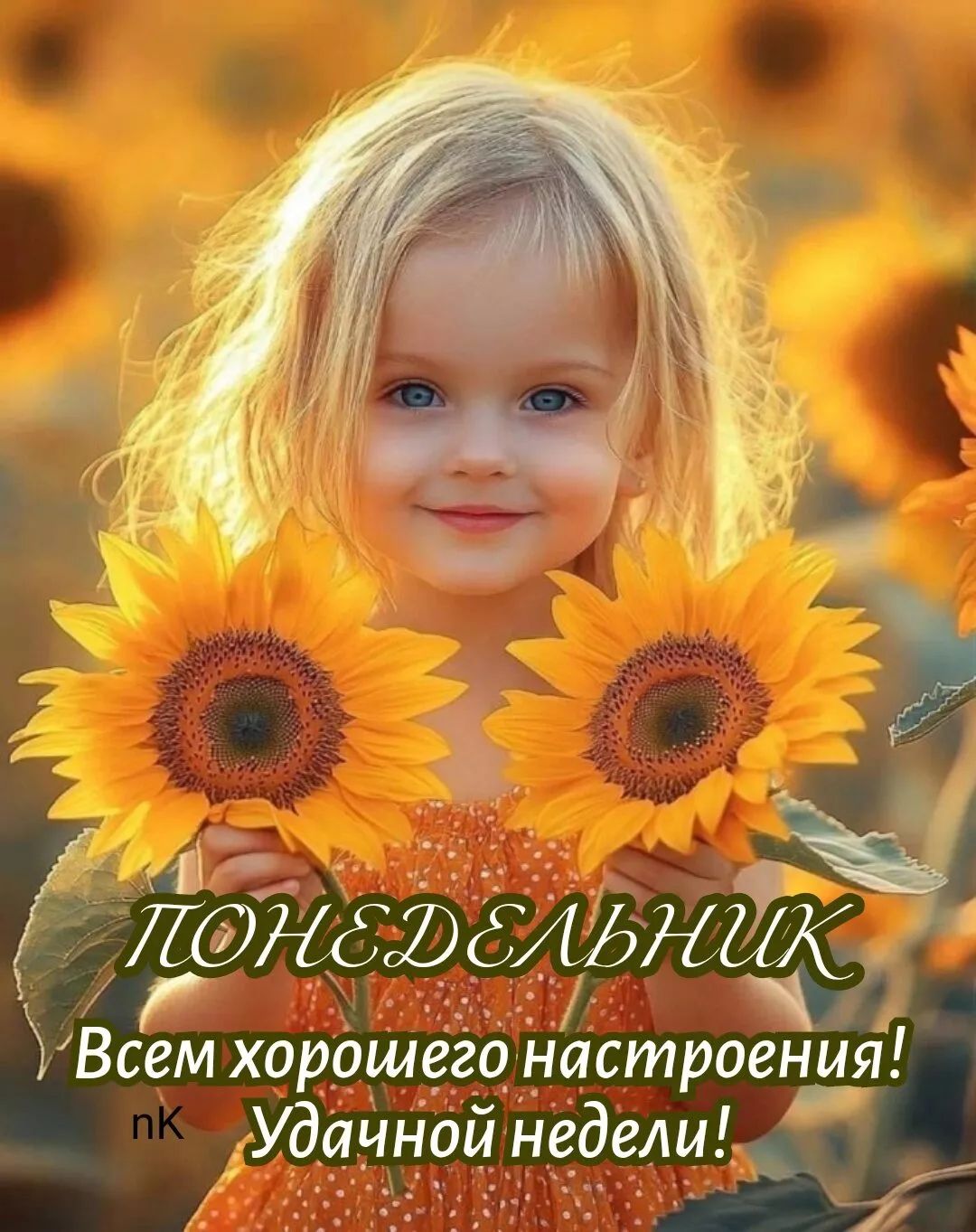 ПОНЕДЕЛЬНИК Всем хорошего настроения! Удачной недели!