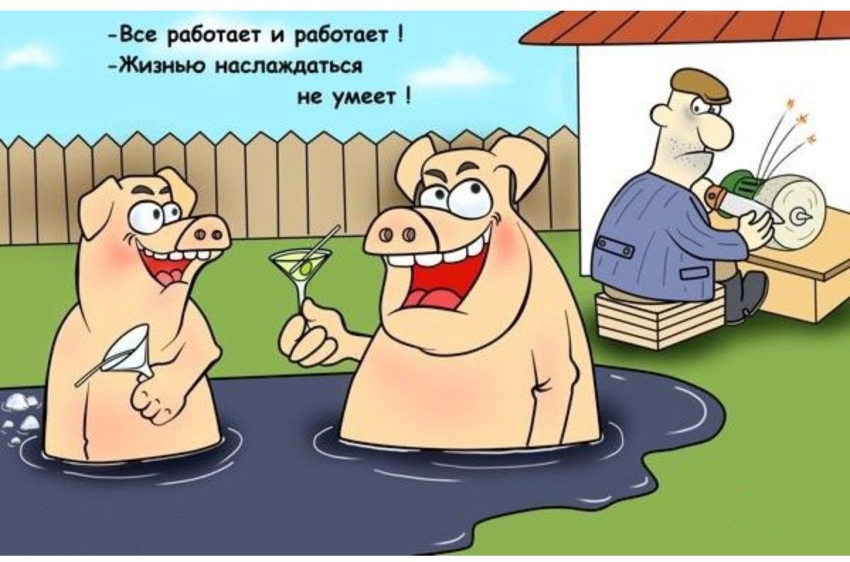 Все работает и работает! Жизнью наслаждаться не умеет!