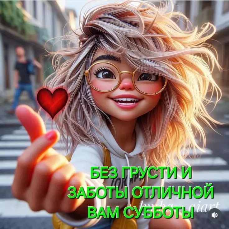 БЕЗ ГРУСТИ И ЗАБОТЫ ОТЛИЧНОЙ ВАМ СУББОТЫ