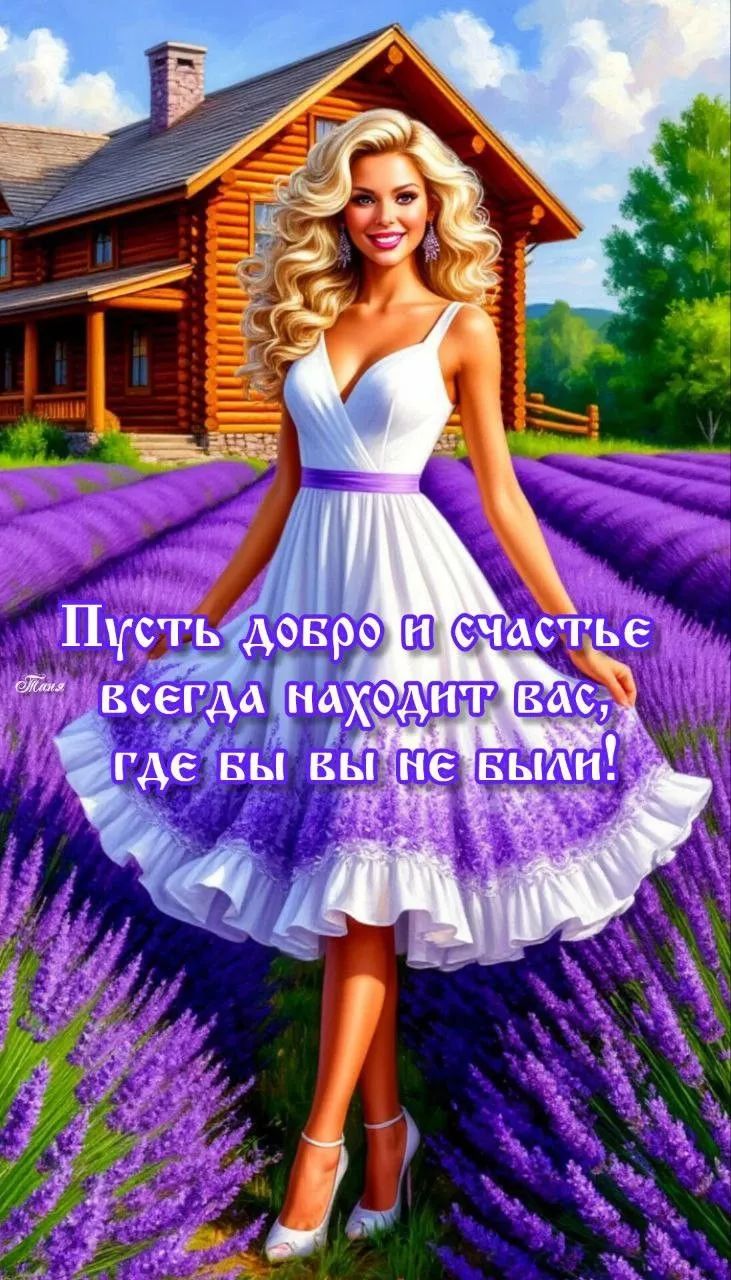 Пусть добро и счастье всегда находят вас, где бы вы вы не были!