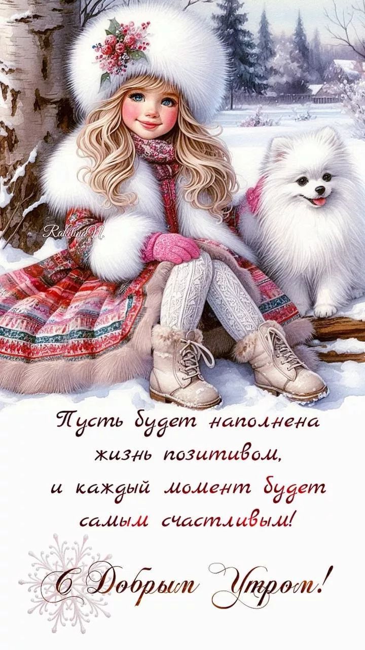 Пусть будет наполнена жизнь позитивом, и каждый момент будет самым счастливым! С Добрым утром!