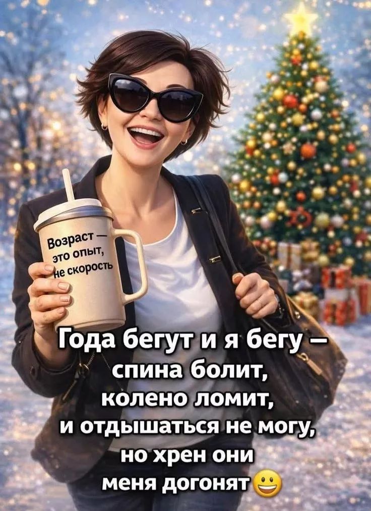 Возраст — это опыт, не скорость. Года бегут и я бегу – спина болит, колено ломит, и отдышаться не могу, но хрен они меня догонят