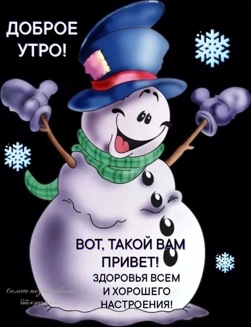 ДОБРОЕ УТОРО! ВОТ, ТАКОЙ ВАМ ПРИВЕТ! ЗДОРОВЬЯ ВСЕМ И ХОРОШЕГО НАСТРОЕНИЯ!