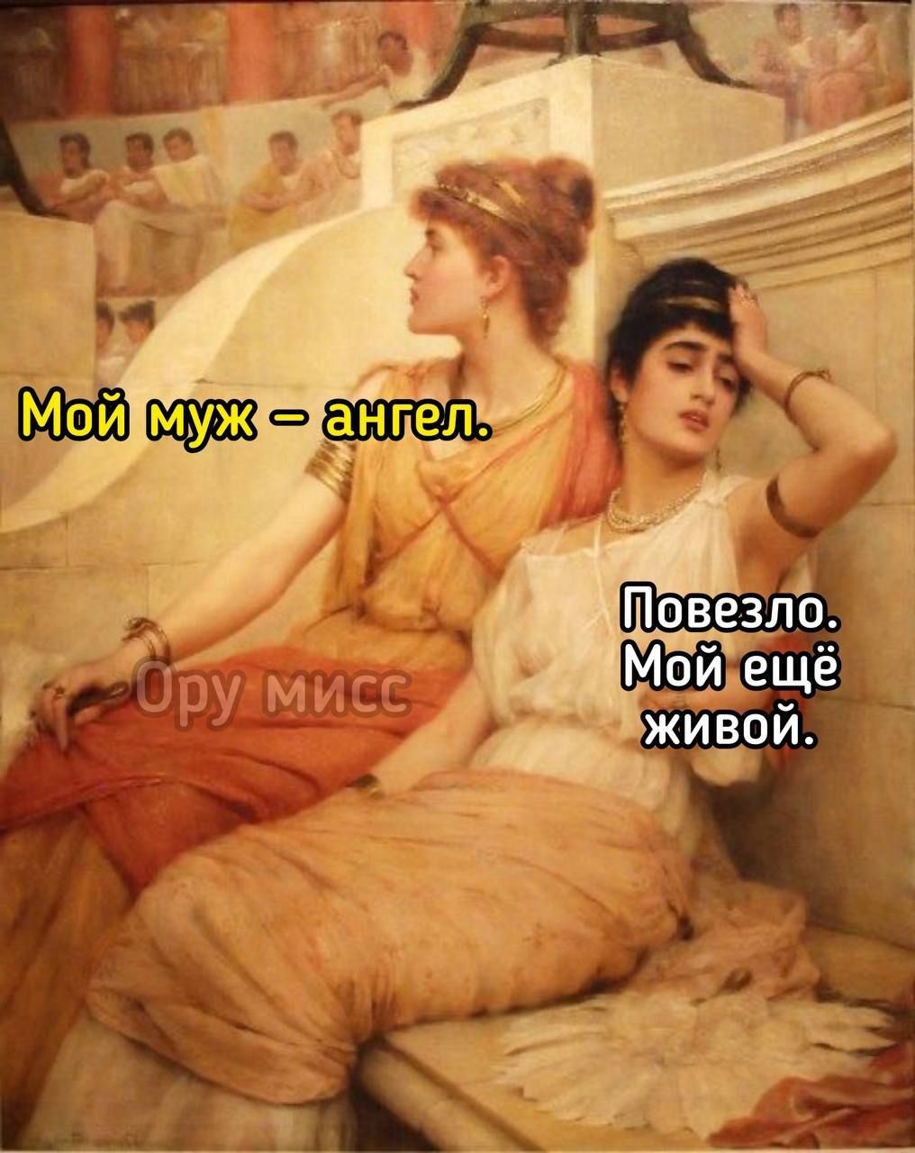 Мой муж – ангел. Повезло. Мой ещё живой.