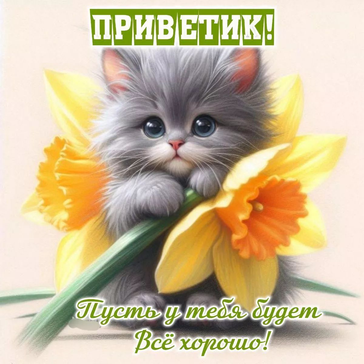 ПРИВЕТИК! Пусть у тебя будет Всё хорошо!