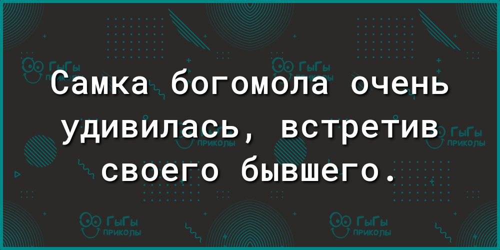 Самка богомола очень удивилась встретив своего бывшего