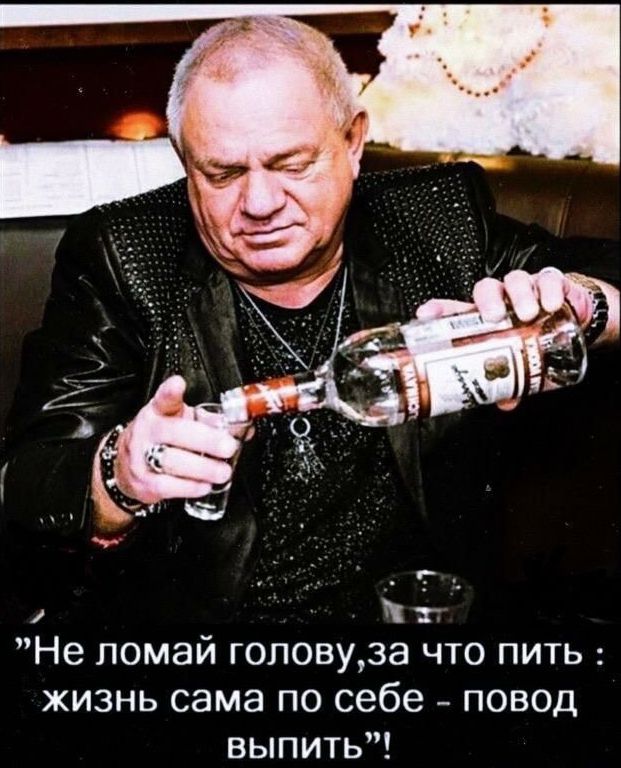 г Не помай головуза что пить жизнь сама по себе повод выпить