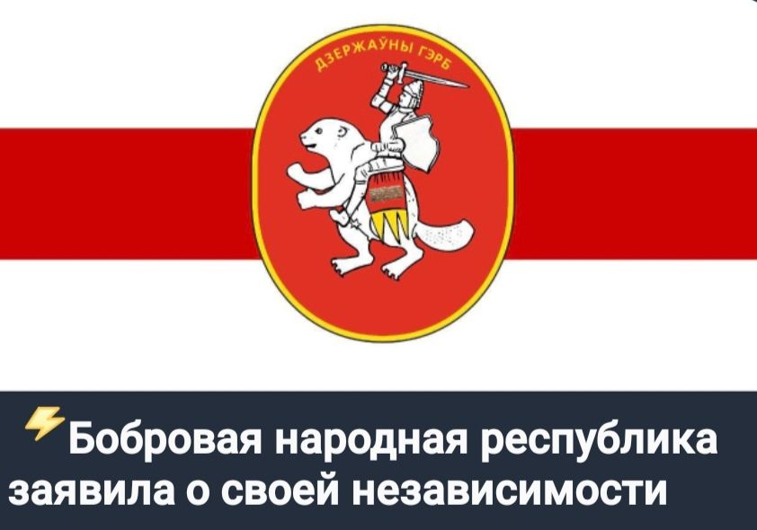 Бобровая народная республика заявила о своей независимости