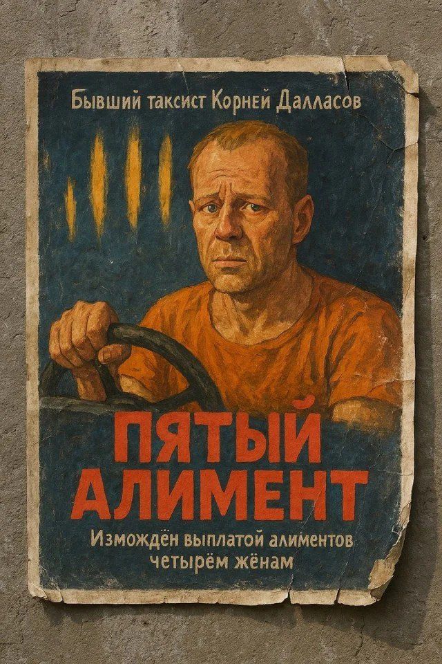 Пятый алимент
Измужден выплатой алиментов четырём женам