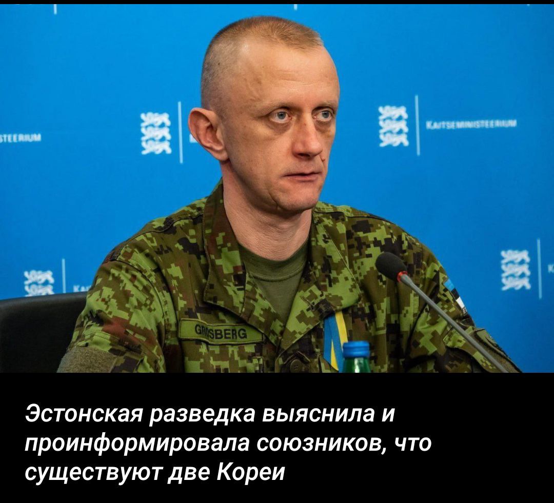 Эстонская разведка выяснила и проинформировала союзников, что существуют две Кореи