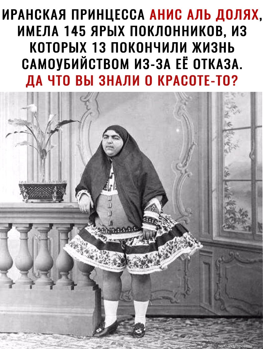 ИРАнсКАЯ ПРИНЦЕССА драт __і5 ИМЕЛА 145 ЯРЫХ ПОКЛОННИКОВ ИЗ КОТОРЫХ 13 ПОКОНЧИЛИ ЖИЗНЬ САМОУБИИСТВОМ ИЗ ЗА ЕЁ ОТКАЗА Ч іг