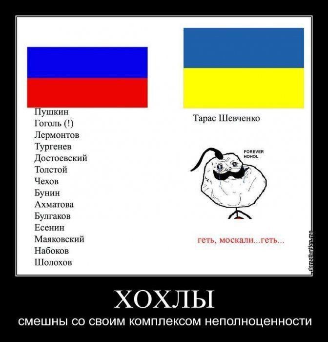 Мпчоп м 1 1 Чстпп Ы пышм им и ник ню ХОХЛ Ы смешны со своим комппексом неполноценности