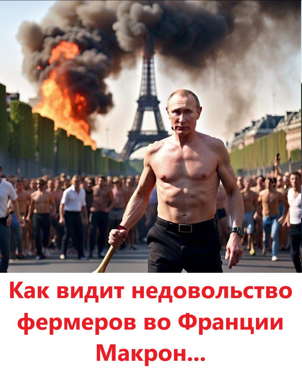 Как видит недовольство фермеров во Франции Макрон