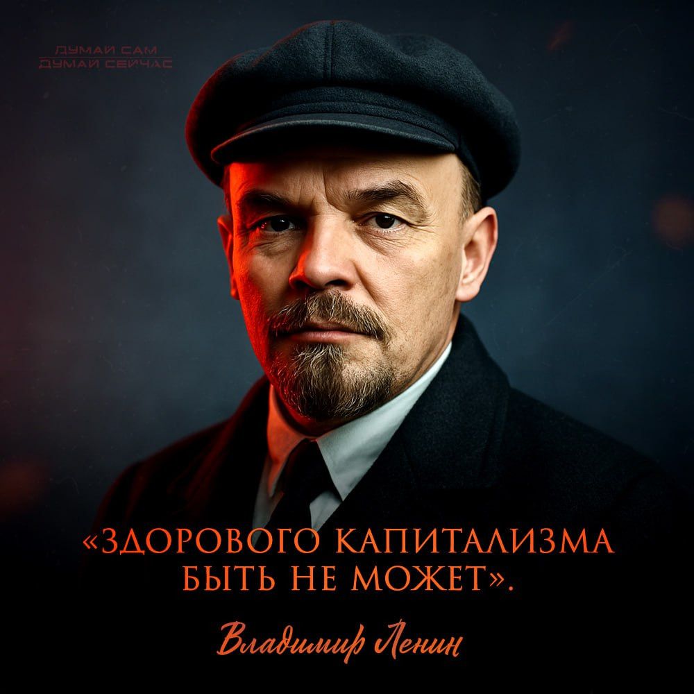 «Здорового капитализма быть не может». Владимир Ленин