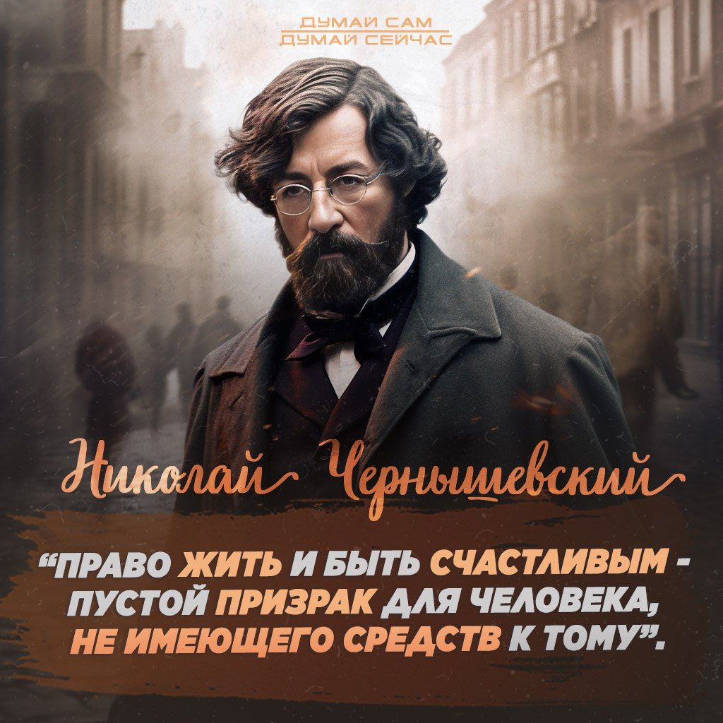 Право жить и быть счастливым - пустой призрак для человека, не имеющего средств к тому.