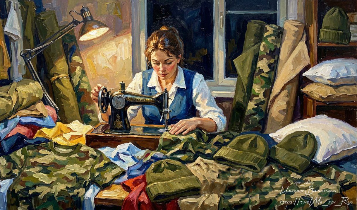 арт автор Ильиных Валентина https://t.me/Me_zov_Rus