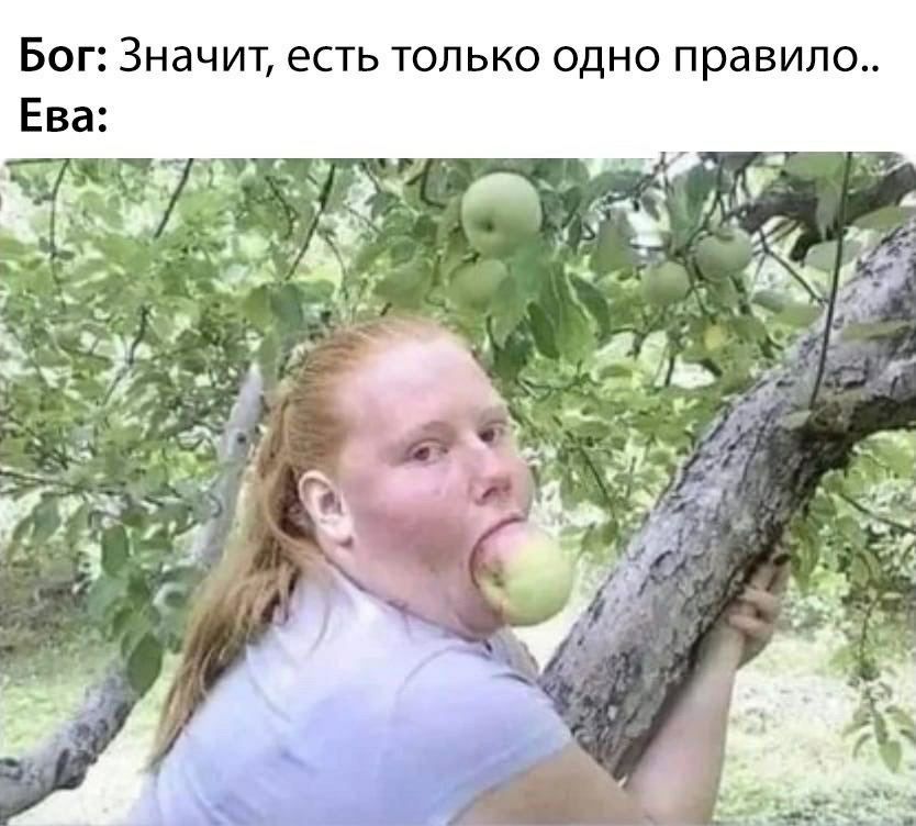БОГ ЗНЭЧИТ есть ТОЛЬКО ОДНО правило