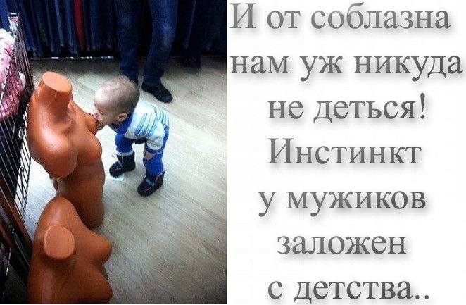 И от соблазна _ наМ уж никуда не Деться Инстинкт у мужиков заложен с Детства