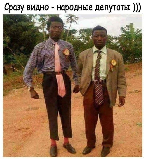 Сразу видно народные депутаты