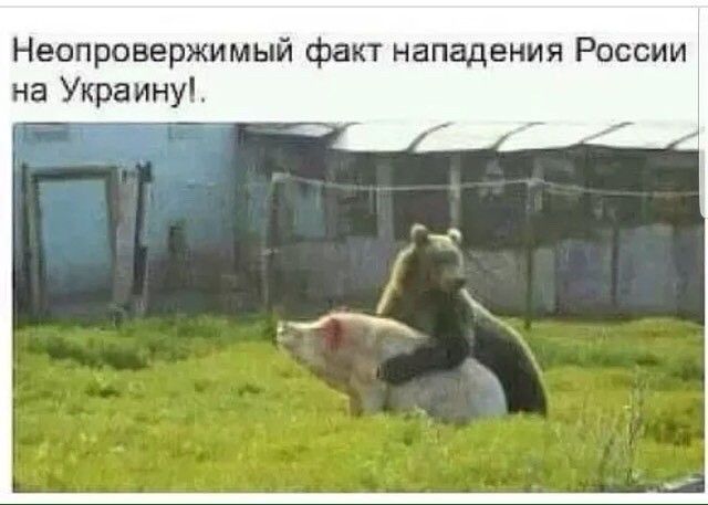 Неопровержимый факт нападения России на Украину