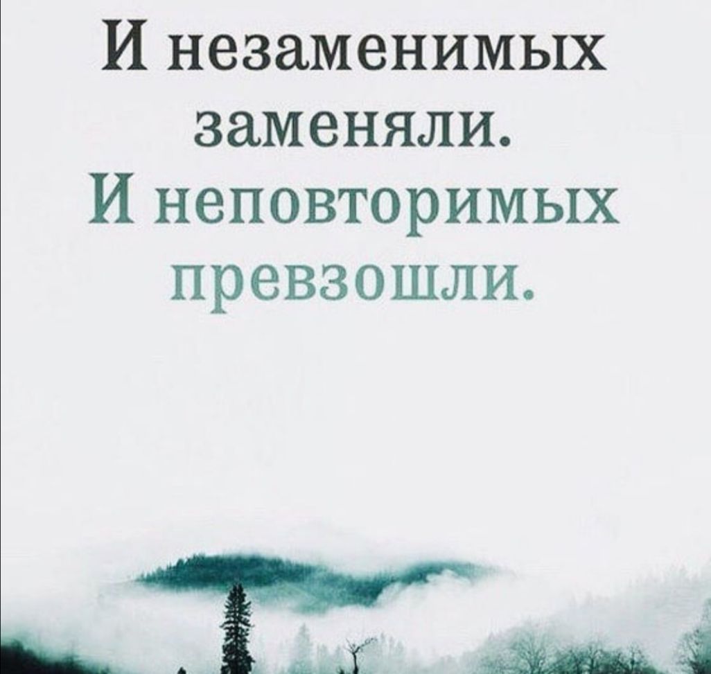 И незаменимых заменяли И неповторимых превзошли
