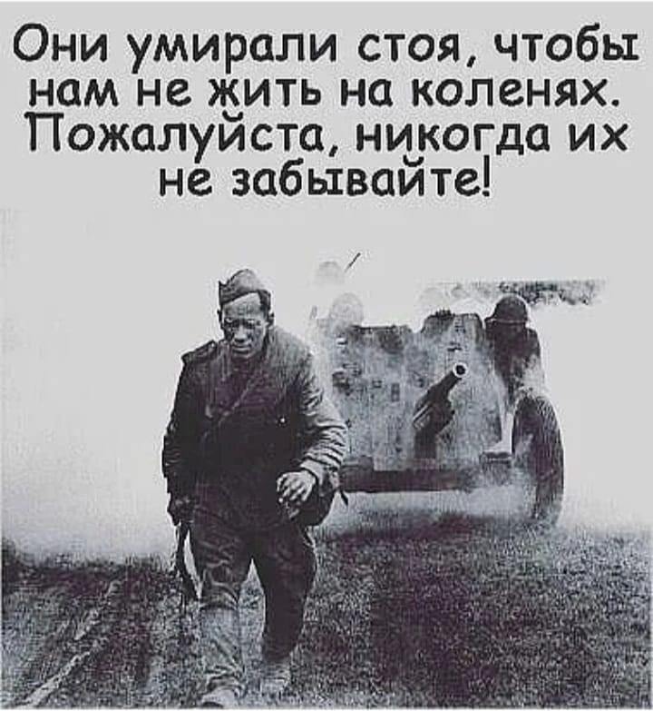 Они умирали стоя чтобы нам не жить на коленях Пожалуиста ниукогда их не забываите